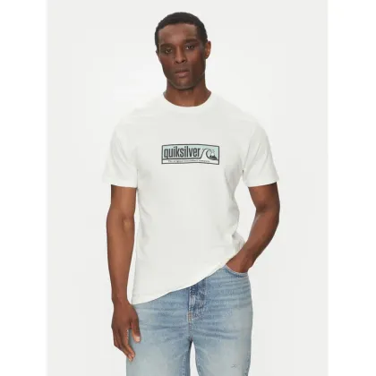 Zdjęcie Quiksilver T-Shirt EQYZT08040 Biały Regular Fit
