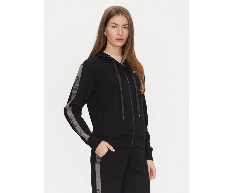 obrazek 1 Guess Bluza W5RQ03 KBYE2 Czarny Regular Fit