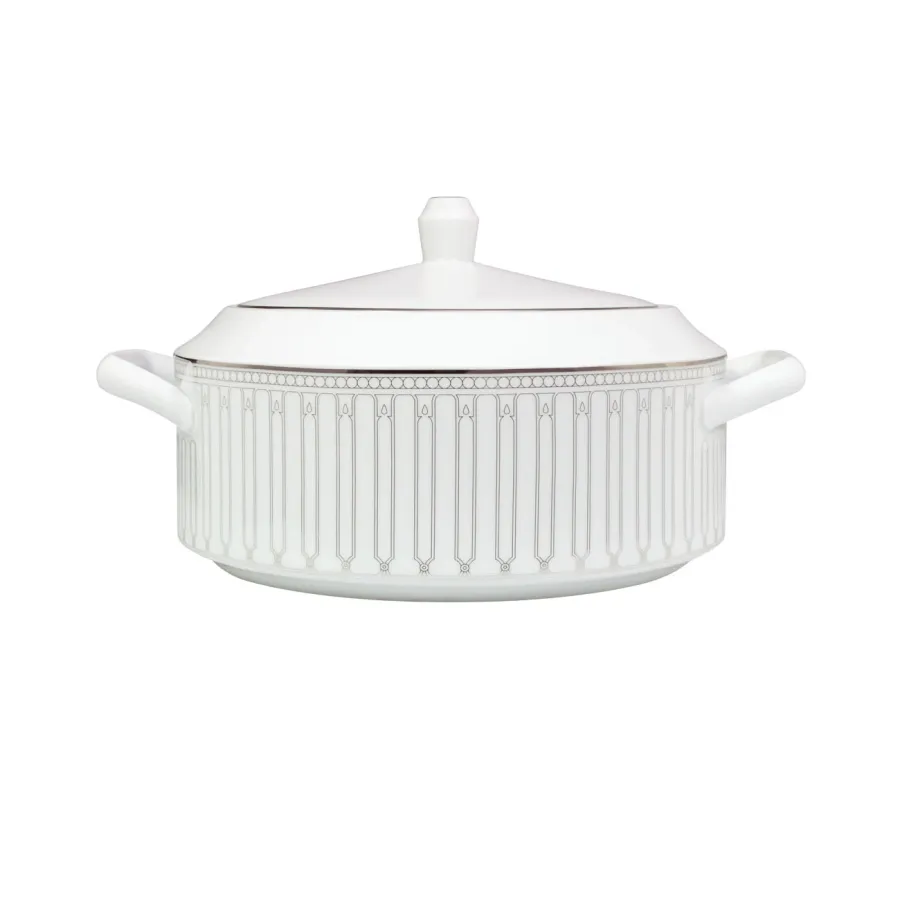 obrazek 9 Elegancki komplet porcelany dla 12 osób, 68 el. - Porcel