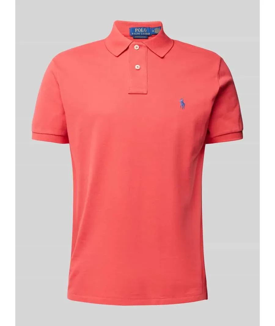 obrazek 1 Koszulka polo o kroju custom fit z czystej bawełny