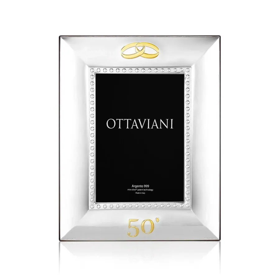 obrazek 1 Stylowa ramka na zdjęcia „50 rocznica” 13×18 cm
