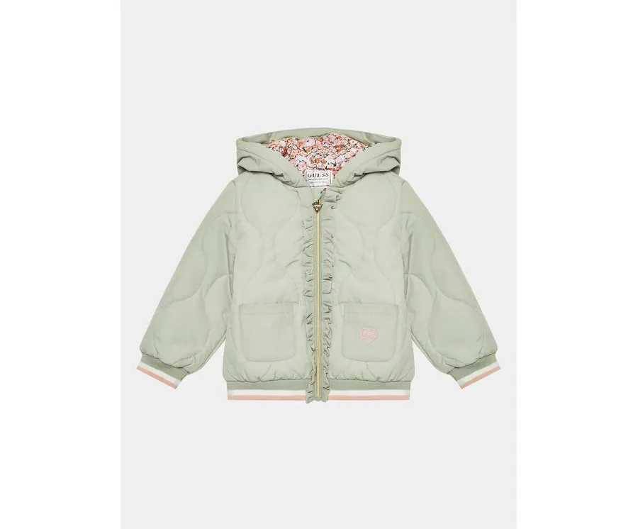 obrazek 1 Guess Kurtka przejściowa A3YL01 WF090 Zielony Regular Fit