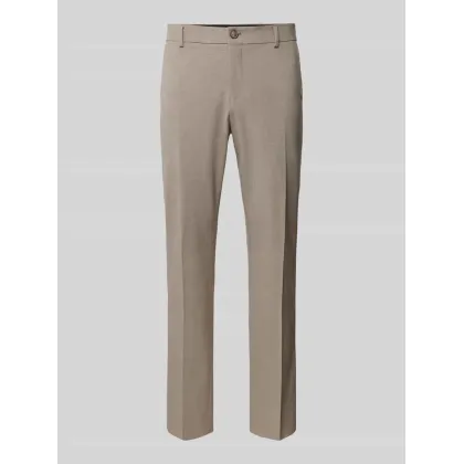 Zdjęcie Spodnie do garnituru o kroju slim fit ze wzorem w pepitkę model ‘LIAM’