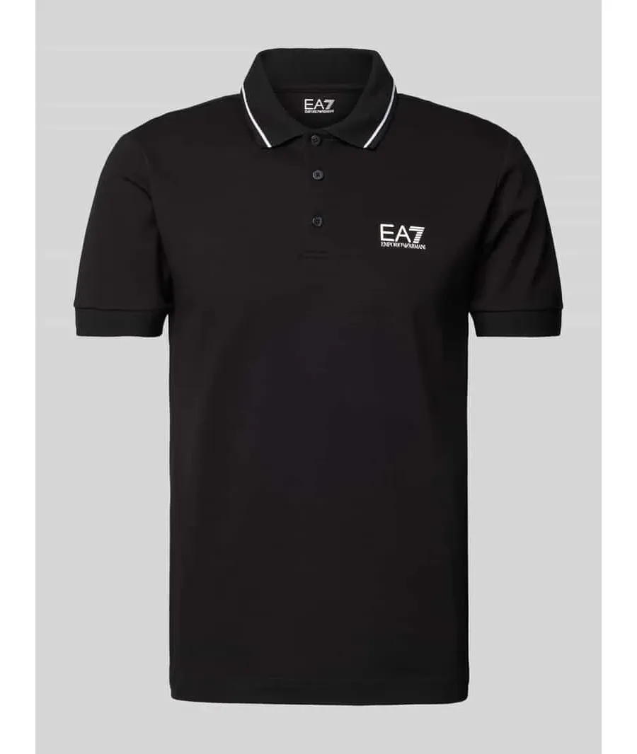 obrazek 1 Koszulka polo o kroju slim fit z nadrukiem z logo model ‘TRAIN CORE’