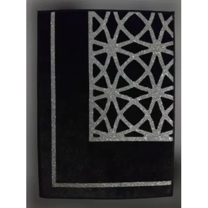 Picture Beautiful carpet from the Diamond collection - silver finish