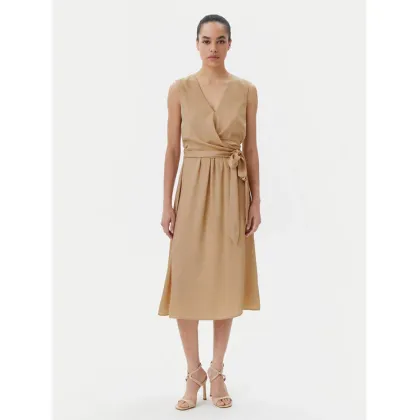 Zdjęcie Liu Jo Sukienka koktajlowa WA5176 T5973 Beżowy Regular Fit