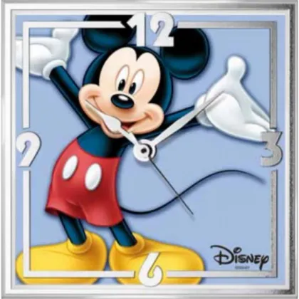Picture Beautiful Disney Mickey Mouse 14x14 Watch