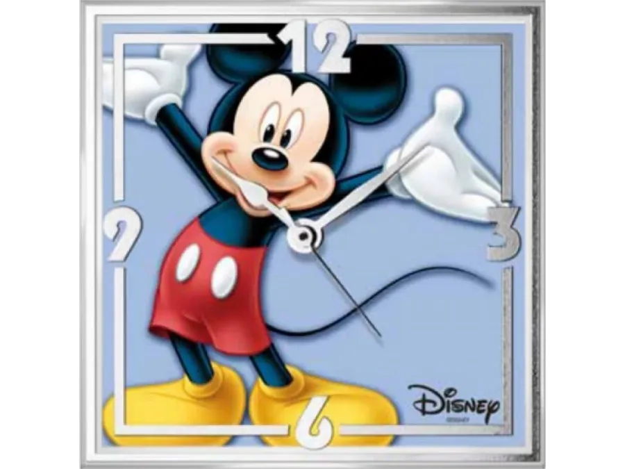 obrazek 1 Piękny Zegarek Disney Myszka Mickey 14x14
