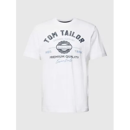 Zdjęcie Tom Tailor T-Shirt 1037735 Biały Regular Fit