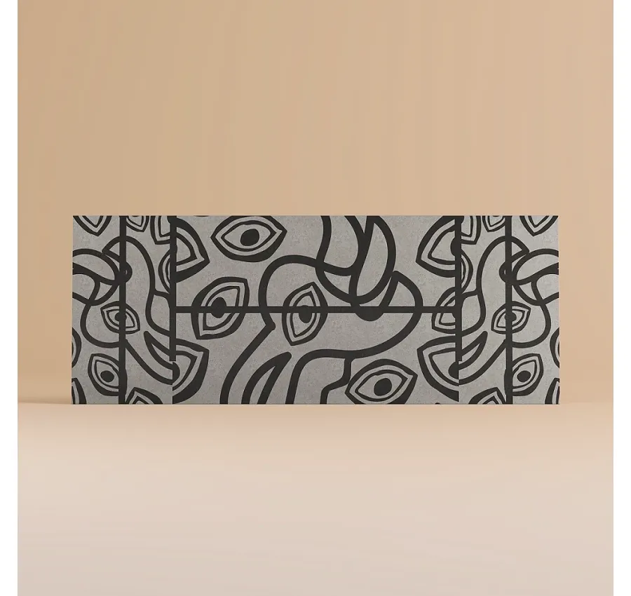 obrazek 1 Ekskluzywny duży zagłówek w stylu art deco