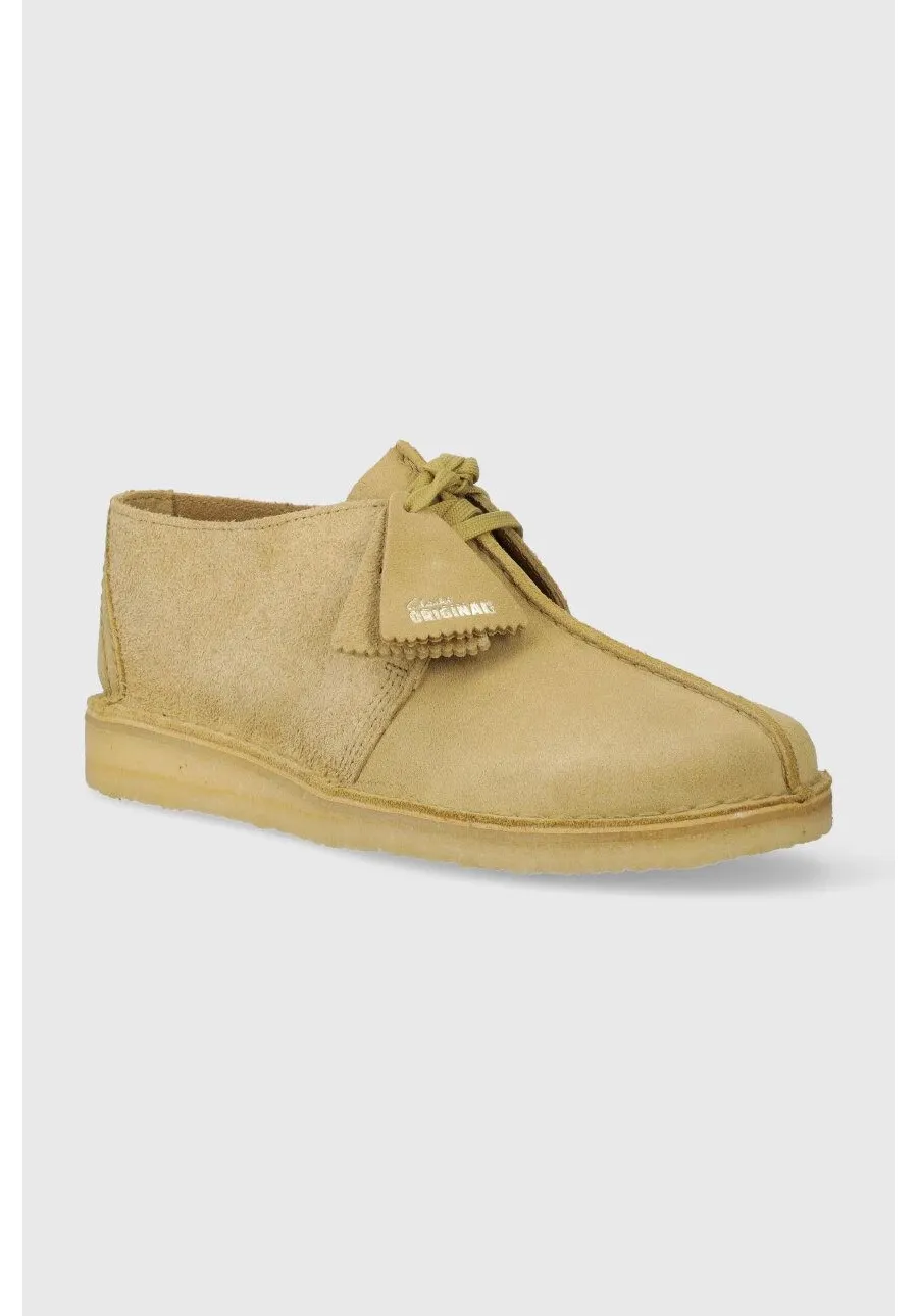 obrazek 1 Clarks Originals półbuty zamszowe Desert Trek męskie kolor beżowy 26176530