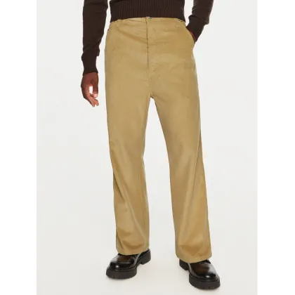 Zdjęcie AMI PARIS Spodnie materiałowe HTR102.CO0089 Brązowy Baggy Fit