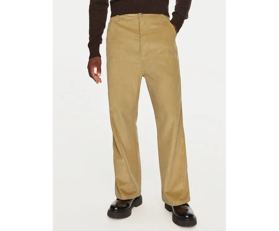 obrazek 1 AMI PARIS Spodnie materiałowe HTR102.CO0089 Brązowy Baggy Fit