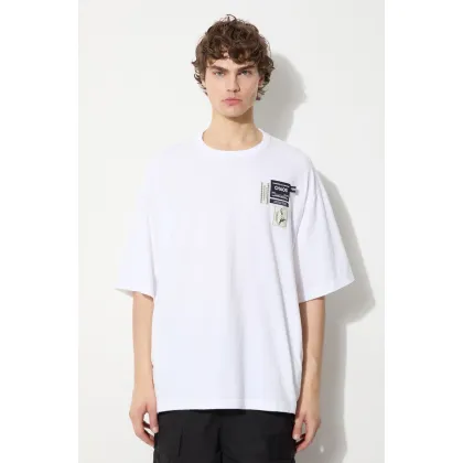 Zdjęcie Undercover t-shirt bawełniany Tee męski kolor biały z aplikacją UC1D4807.4