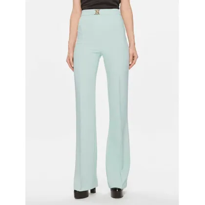 Zdjęcie Elisabetta Franchi Spodnie materiałowe PA-T15-41E2- PA-T15-41E2 Zielony Regular Fit