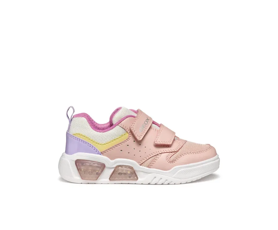 obrazek 1 Geox Sneakersy J Illuminus J55HPA 0ASBU C8206 M Różowy