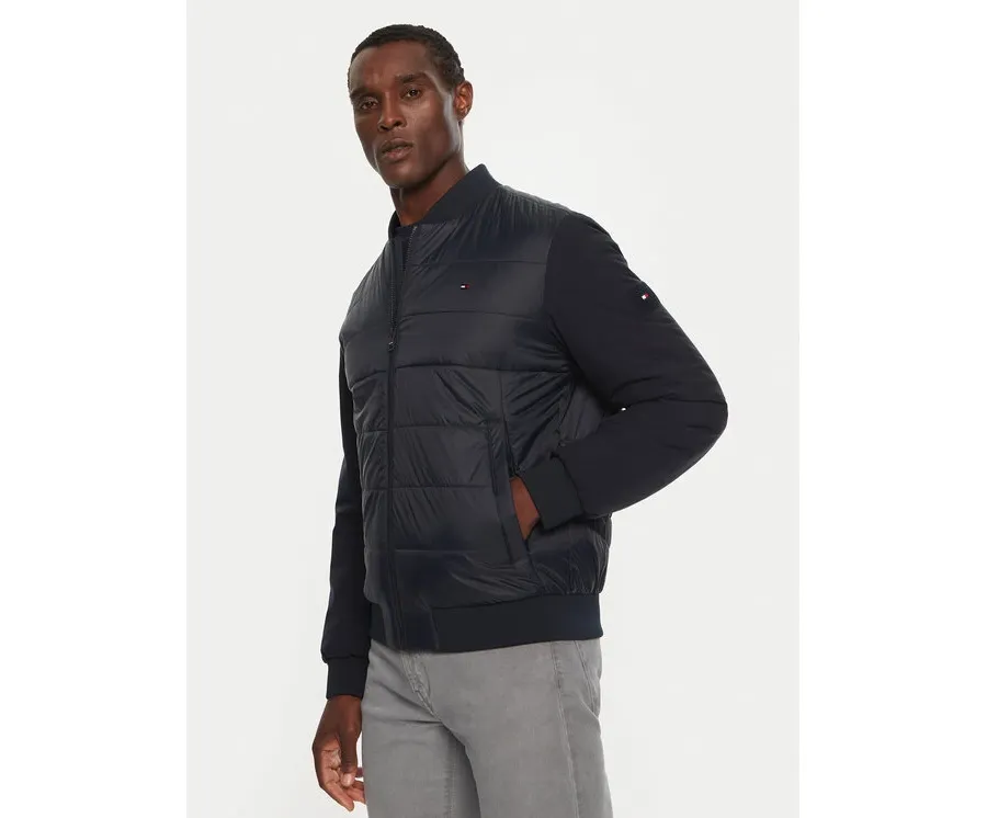 obrazek 1 Tommy Hilfiger Kurtka bomber MW0MW35653 Granatowy Regular Fit