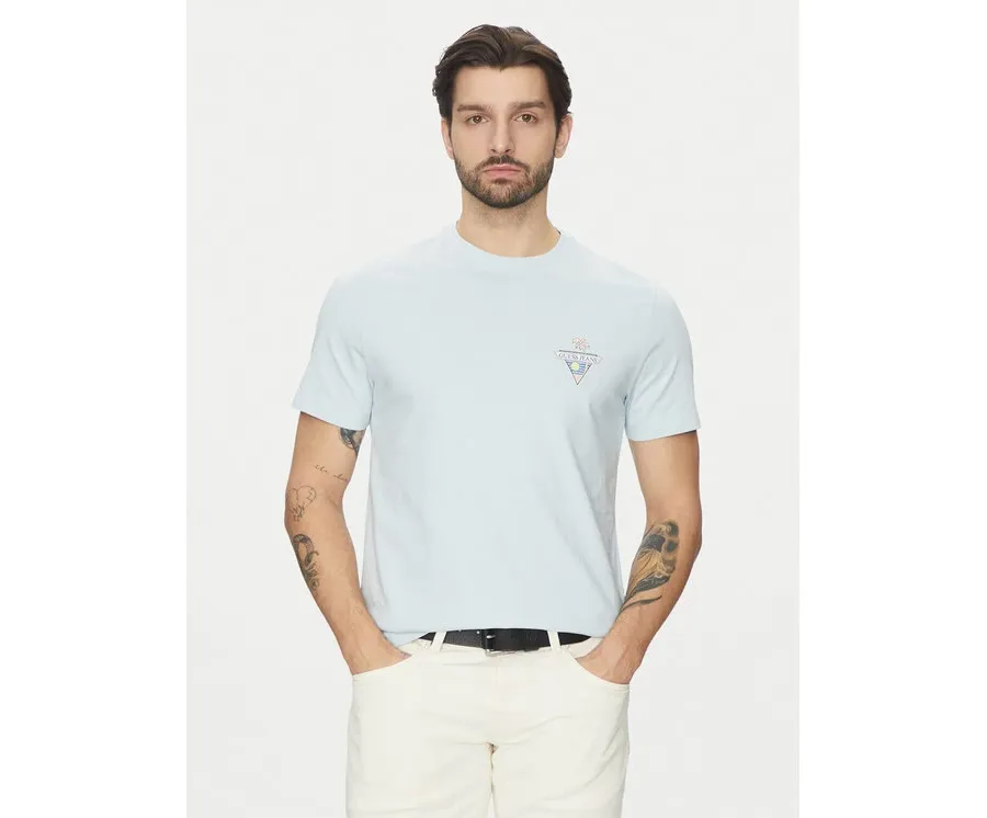 obrazek 1 Guess Jeans T-Shirt M5GI55 K8FQ4 Błękitny Regular Fit