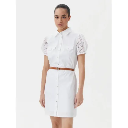 Zdjęcie Fracomina Sukienka koszulowa FR25SD1009W682V8 Biały Slim Fit