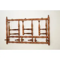 Picture Stylish French coat and hat hanger - antique