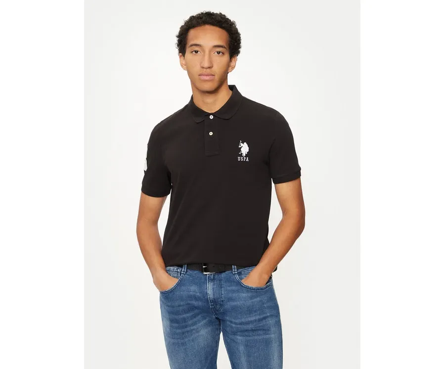 obrazek 1 U.S. Polo Assn. Polo MUP3313 Czarny Regular Fit