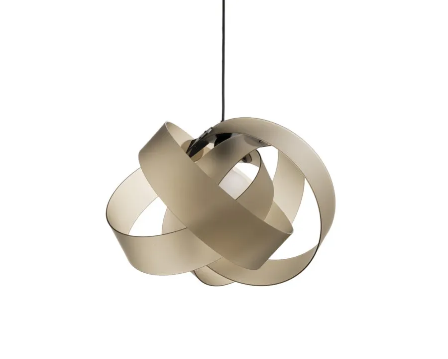 obrazek 3 Stylowa lampa wisząca w formie splątanej wstęgi