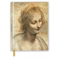 Picture Elegant Sketchbook (Leonardo da Vinci: Detail of the Virgin's Head) - Flame Tree Publishing
