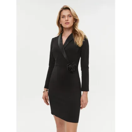 Zdjęcie Rinascimento Sukienka koktajlowa CFC0019220002 Czarny Regular Fit