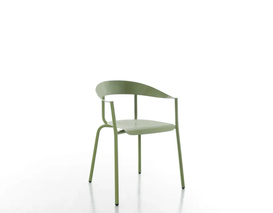 obrazek 2 Włoski stylowy fotel o minimalistycznym designie