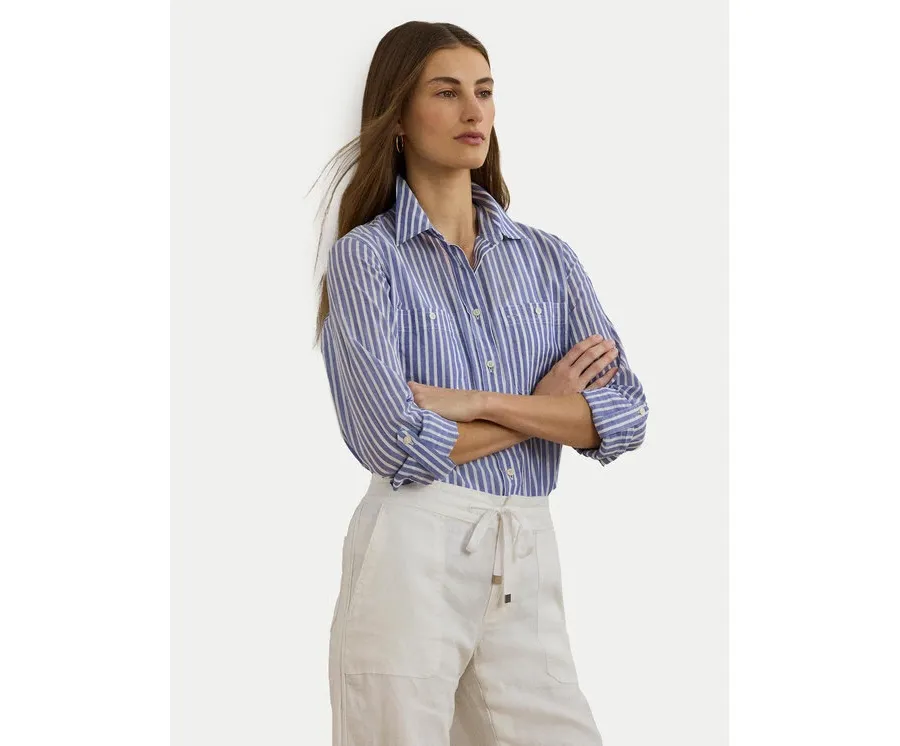 obrazek 1 LAUREN RALPH LAUREN Koszula 200970150001 Niebieski Relaxed Fit
