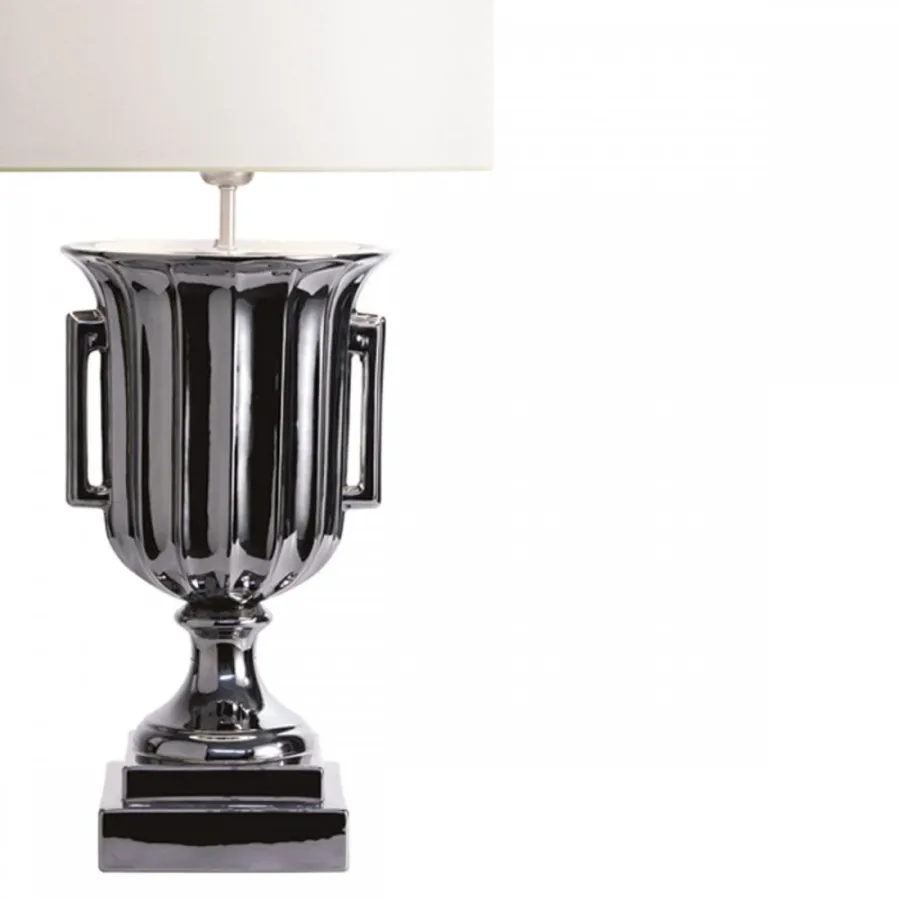 obrazek 2 Wyjątkowa lampa ceramiczna H.46xL.26xP.26 cm