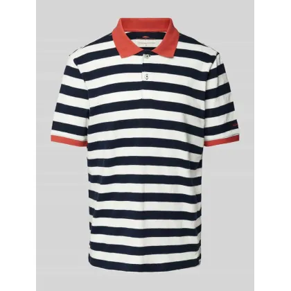 Zdjęcie Koszulka polo o kroju regular fit ze wzorem w paski