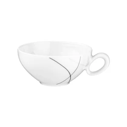 Zdjęcie 6 sztuk- Mała porcelanowa filiżanka do herbaty z delikatnym zdobieniem - Seltmann Weiden