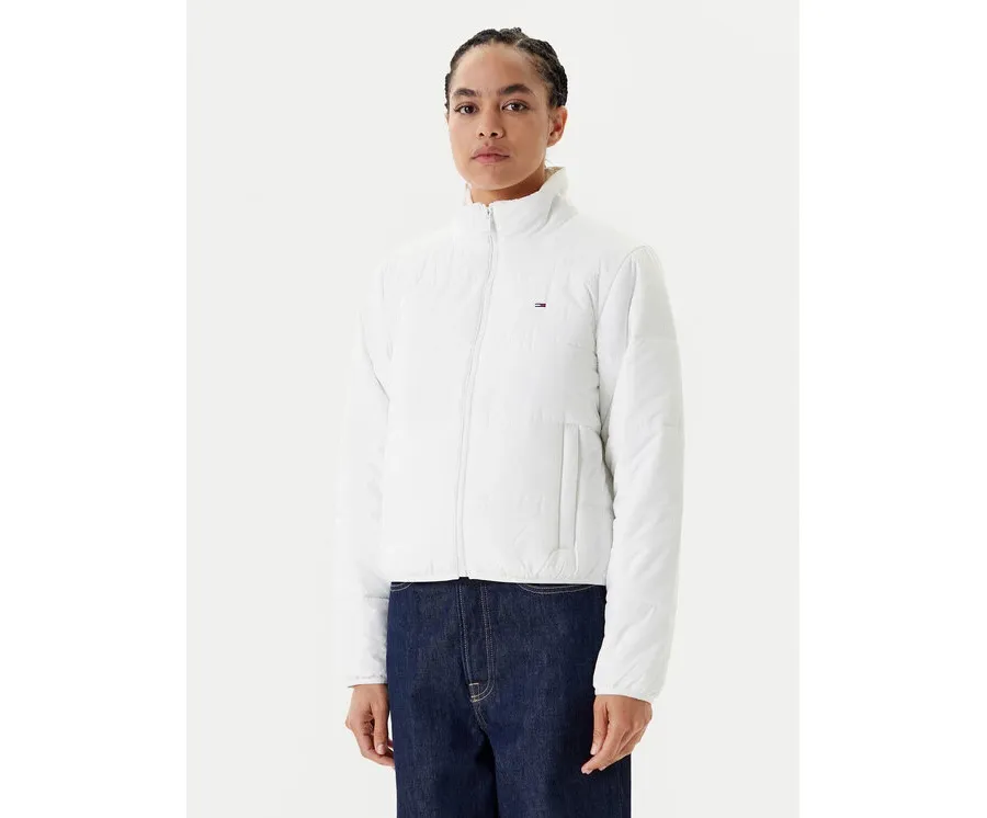 obrazek 1 Tommy Jeans Kurtka przejściowa DW0DW20958 Biały Regular Fit