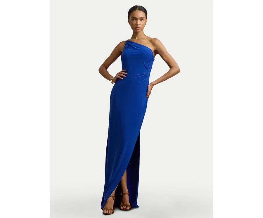 obrazek 1 LAUREN RALPH LAUREN Sukienka wieczorowa 253751483032 Niebieski Slim Fit