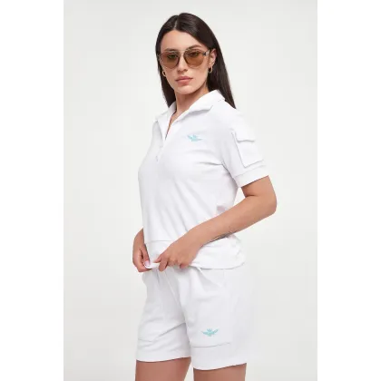 Zdjęcie Polo damskie frotte AERONAUTICA MILITARE Aeronautica Militare