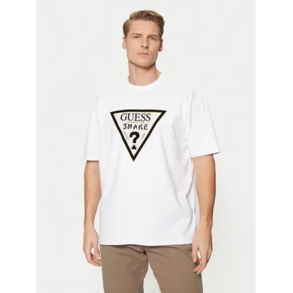 Zdjęcie Guess T-Shirt M5RI91 KAC30 Biały Oversize