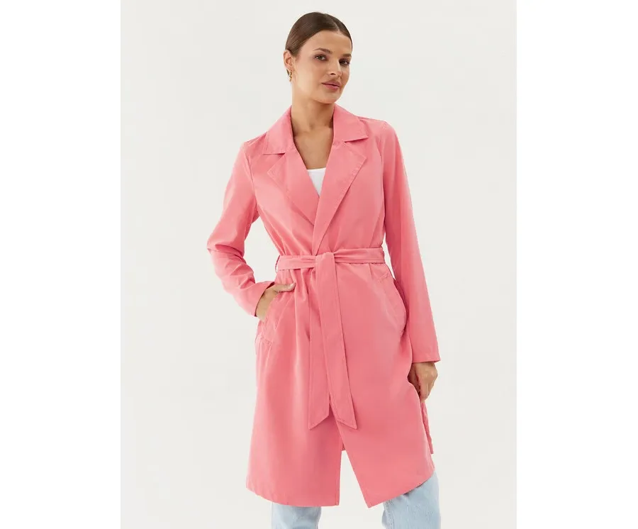 obrazek 1 Vero Moda Trencz Billie Daisy 10281638 Różowy Regular Fit