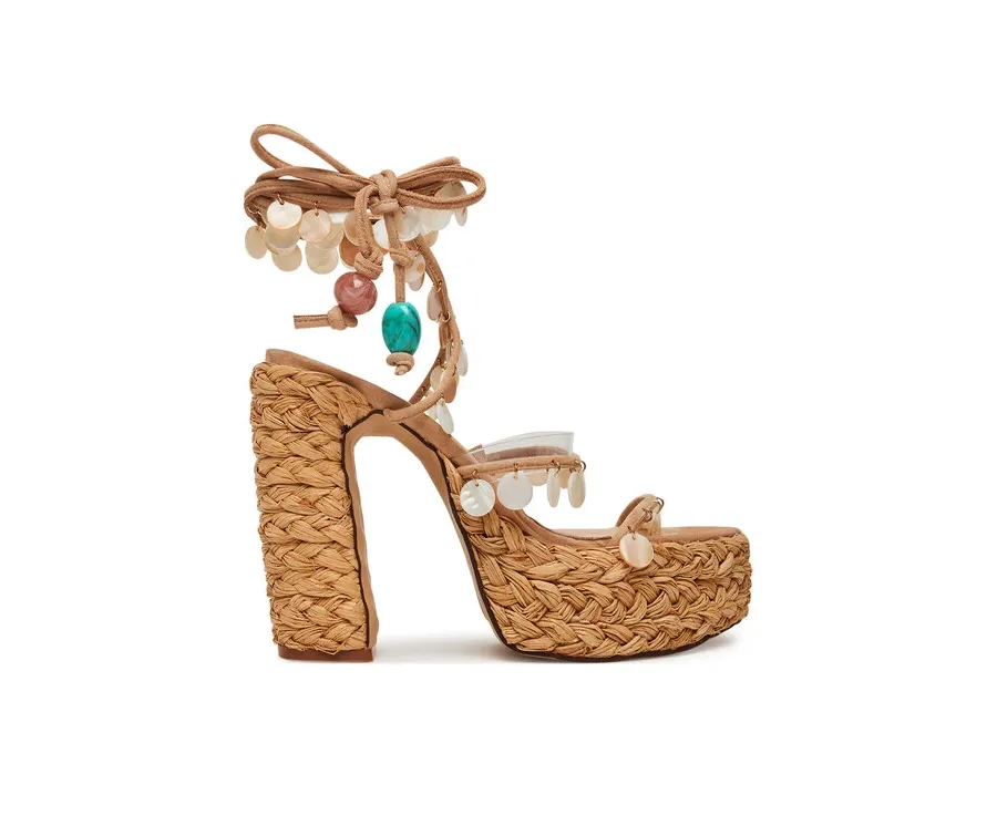 obrazek 1 Naked Wolfe Sandały Fantastic Beżowy