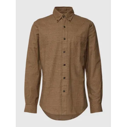 Zdjęcie Koszula casualowa o kroju regular fit z kołnierzykiem typu button down
