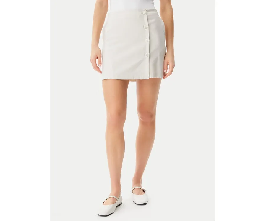 obrazek 1 Calvin Klein Jeans Spódnica mini J20J225328 Écru Regular Fit