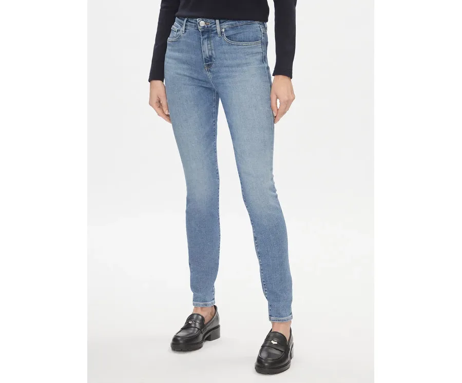 obrazek 1 Tommy Hilfiger Jeansy Th Flex Como Skinny Rw Mel WW0WW40633 Niebieski Skinny Fit