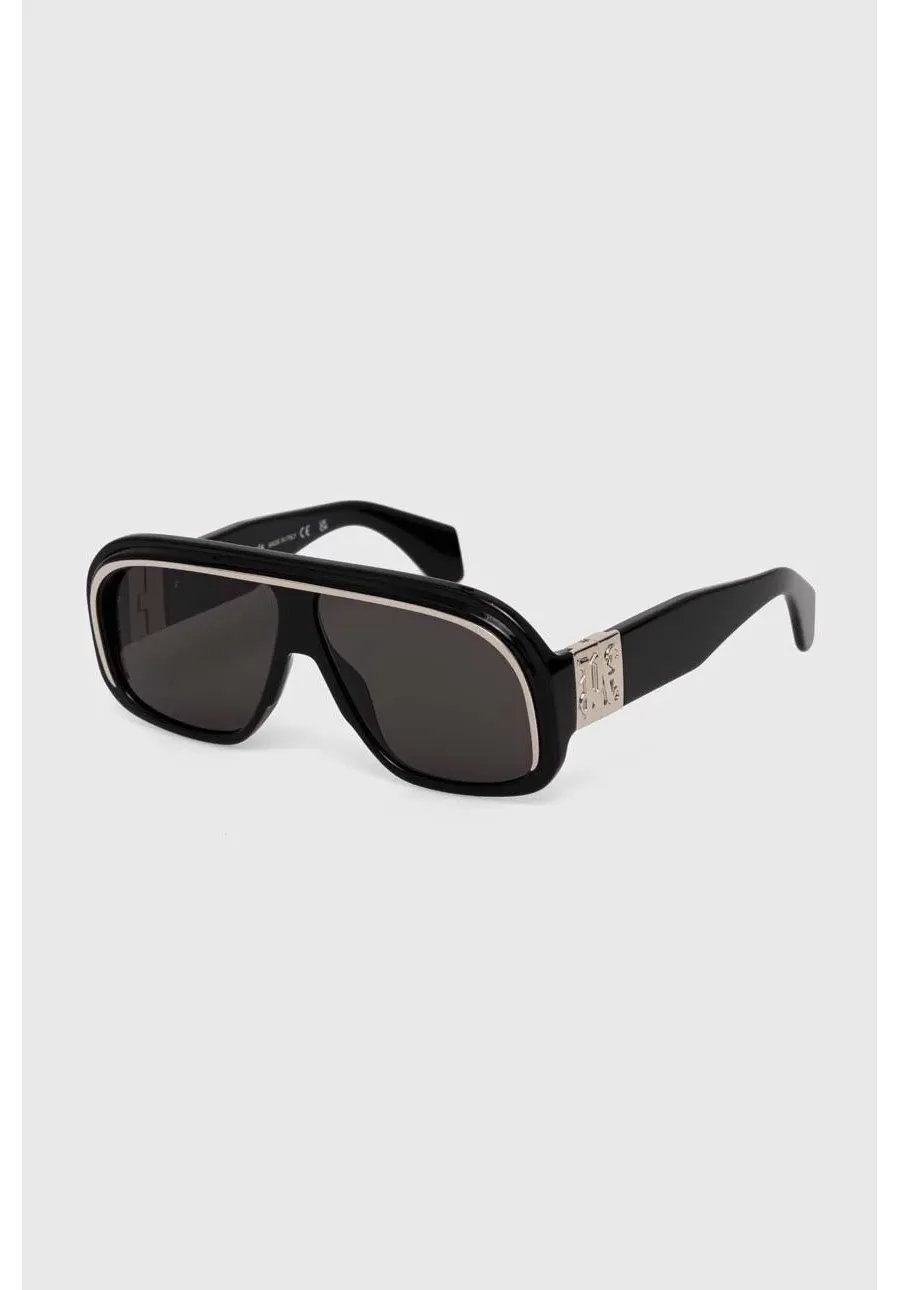 obrazek 1 Palm Angels okulary przeciwsłoneczne kolor czarny PERI063_631007