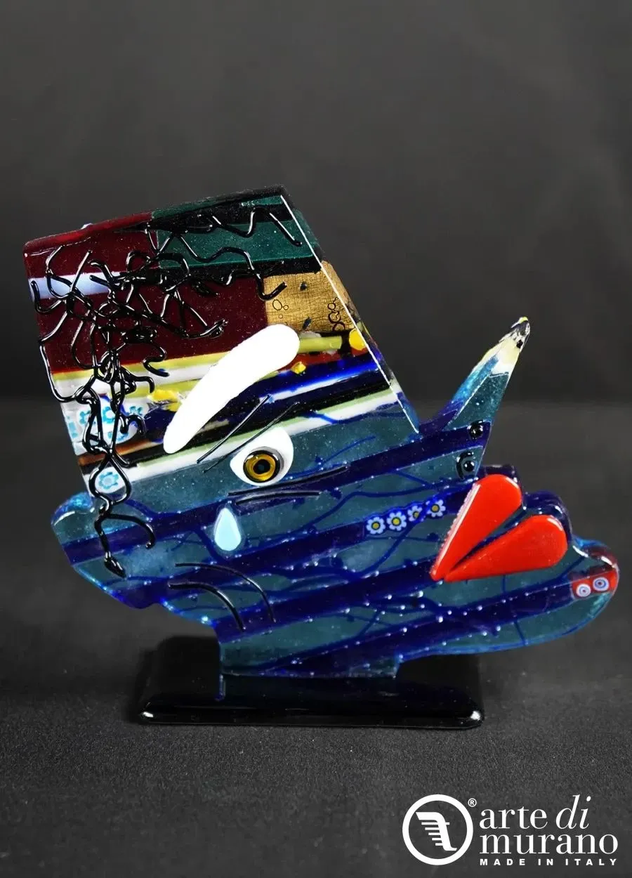 obrazek 1 Picasso Pop Art Abstrakcyjne szkło Murano - rzeźba