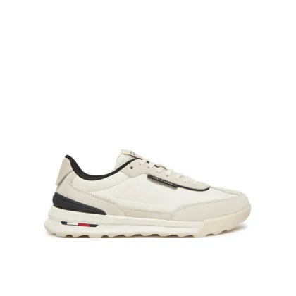 Zdjęcie Tommy Hilfiger Sneakersy Retro Runner Nylon Mix FM0FM05523 Écru