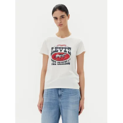 Zdjęcie Levi's® T-Shirt Perfect 17369-3022 Biały Standard Fit