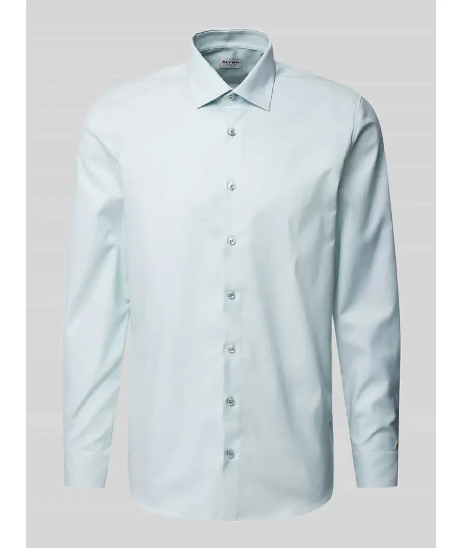 obrazek 1 Koszula biznesowa o kroju body fit z kołnierzykiem typu kent model ‘New York'’