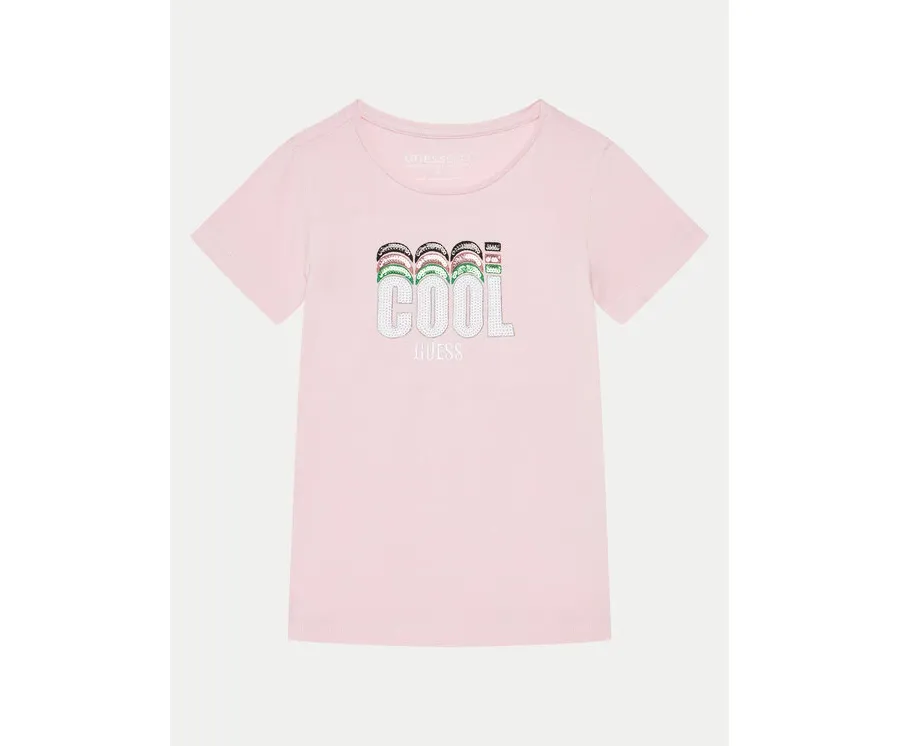 obrazek 1 Guess T-Shirt K5RI17 K6YW4 Różowy Regular Fit