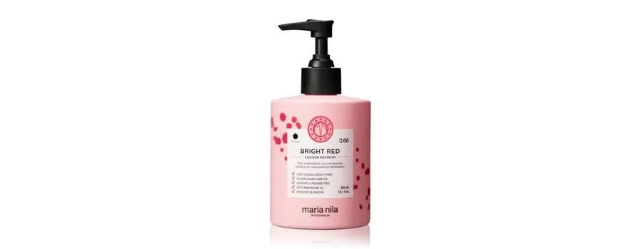 obrazek 1 Maria Nila Colour Refresh Bright Red 0.66 Maska koloryzująca 300 ml