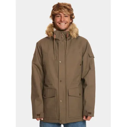 Zdjęcie Quiksilver Kurtka zimowa Long Trip Jckt EQYJK03988 Brązowy Regular Fit
